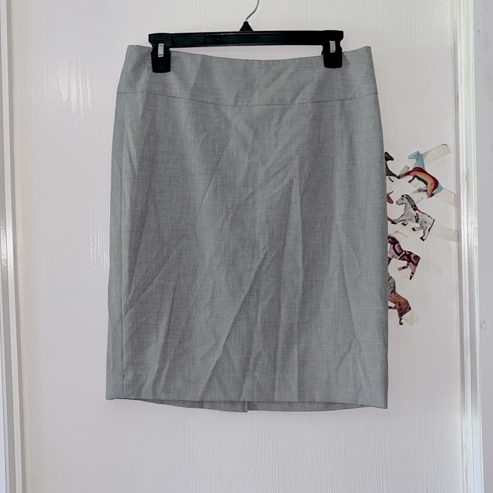 The Limited - Gray Knee-Length Pencil Skirt